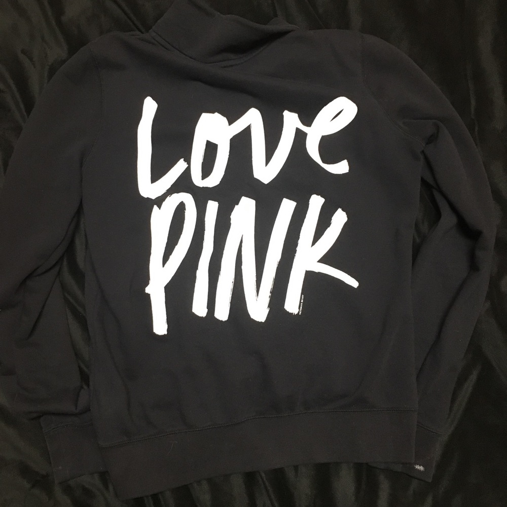 Victoria’s Secret PINK Half Zip Sweater
